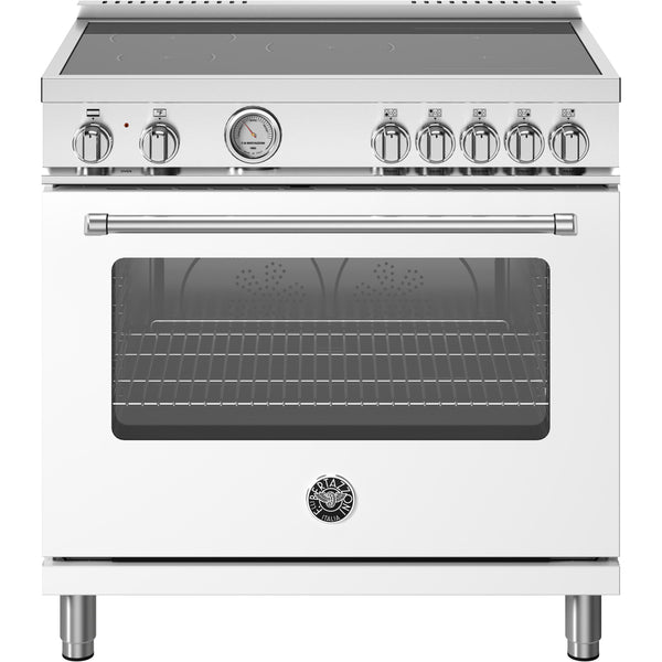 Bertazzoni 36-inch Freestanding Induction Range MAS365INMBIV IMAGE 1