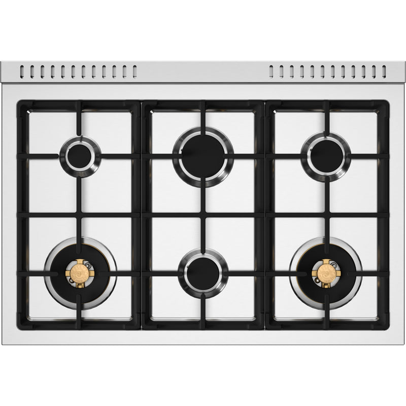 Bertazzoni 36-inch Freestanding Gas Range MAS366BCFGMXTLP IMAGE 3