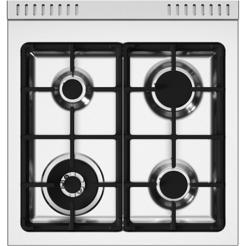 Bertazzoni 24-inch Freestanding Gas Range PRO244GASXV IMAGE 3