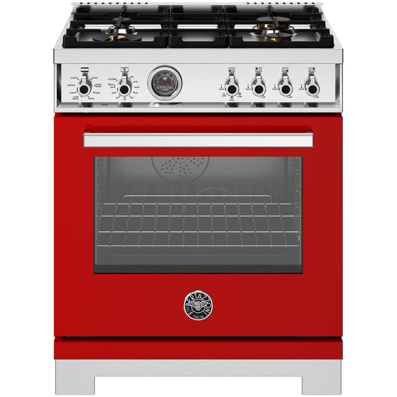 Bertazzoni 30-inch Freestanding Dual Fuel Range PRO304BFEPROT IMAGE 1