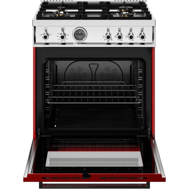 Bertazzoni 30-inch Freestanding Gas Range PRO304BFGMROT IMAGE 2