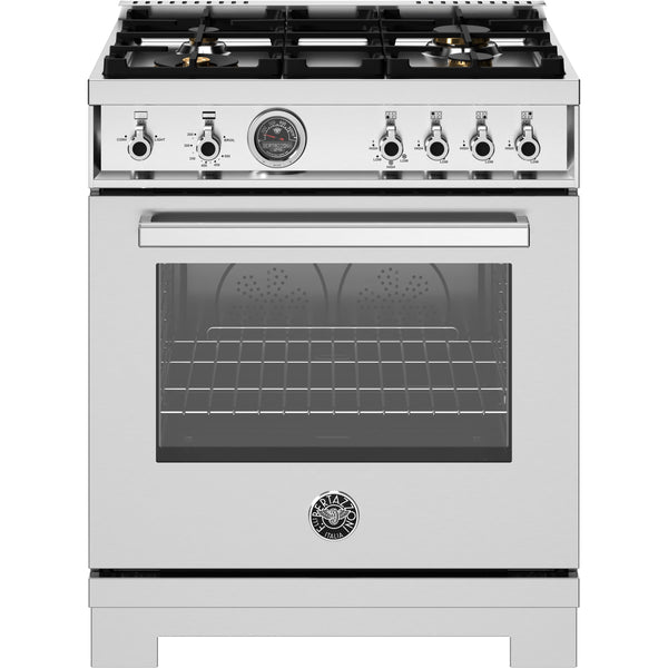 Bertazzoni 30-inch Freestanding Gas Range PRO304BFGMXT IMAGE 1