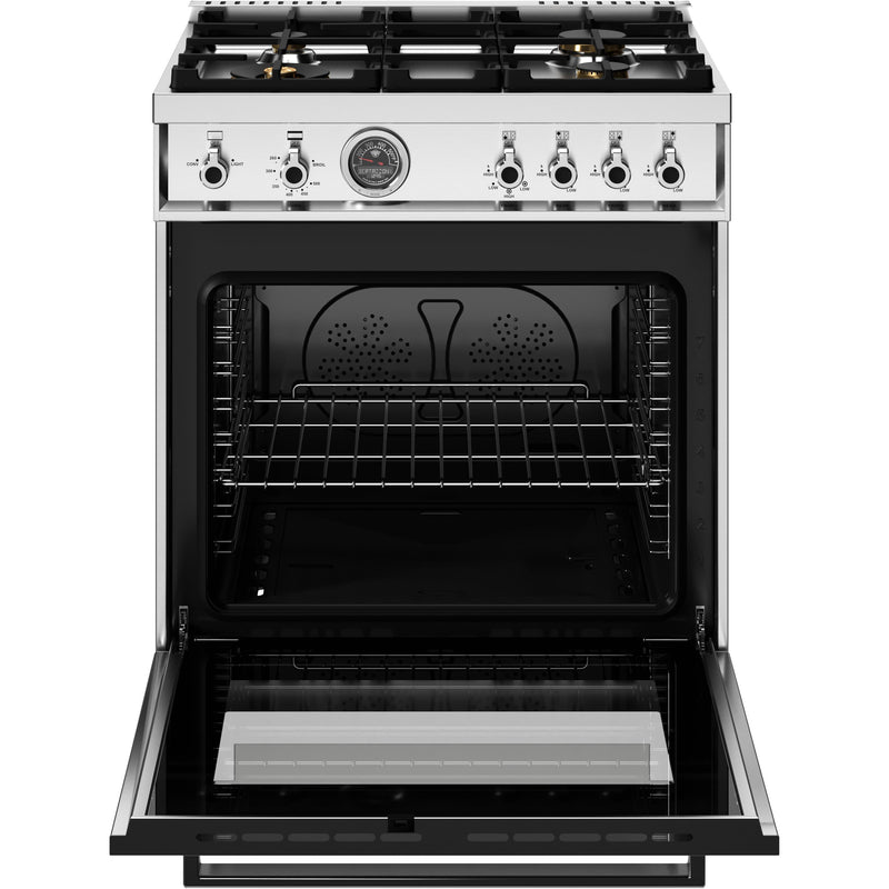 Bertazzoni 30-inch Freestanding Gas Range PRO304BFGMXTLP IMAGE 2