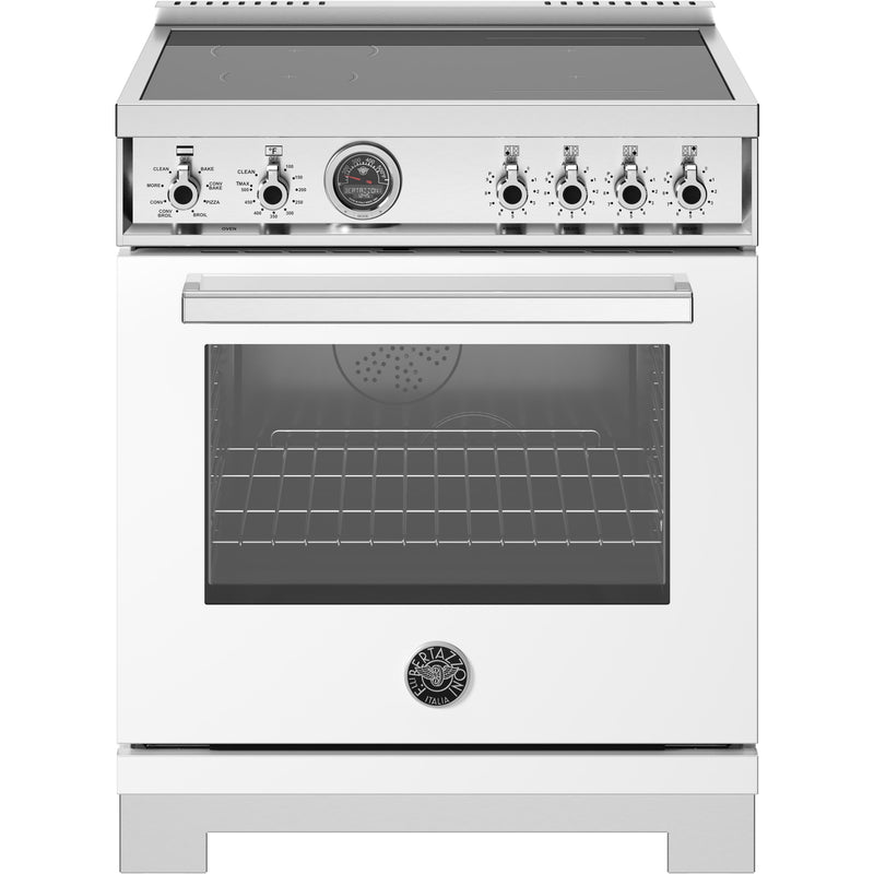 Bertazzoni 30-inch Freestanding Induction Range PRO304IFEPBIT IMAGE 1