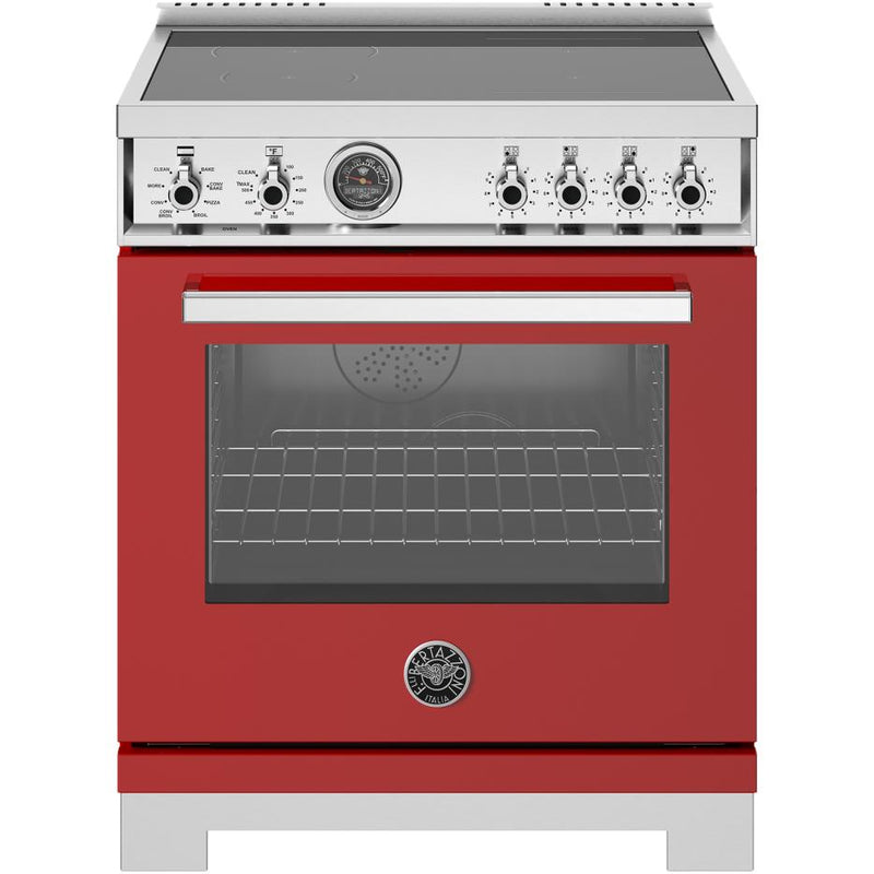 Bertazzoni 30-inch Freestanding Induction Range PRO304IFEPROT IMAGE 1