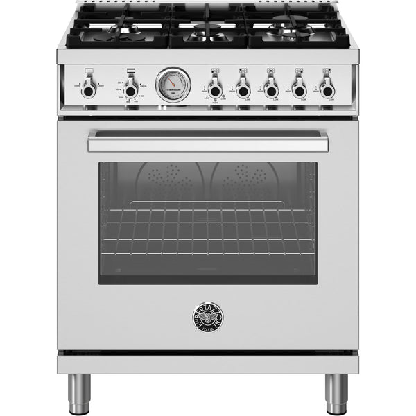 Bertazzoni 30-inch Freestanding Gas Range PRO305GASXV IMAGE 1