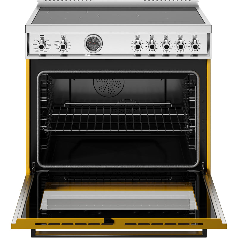 Bertazzoni 36-inch Freestanding Induction Range PRO365ICFEPGIT IMAGE 2