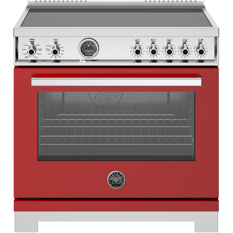 Bertazzoni 36-inch Freestanding Induction Range PRO365ICFEPROT IMAGE 1