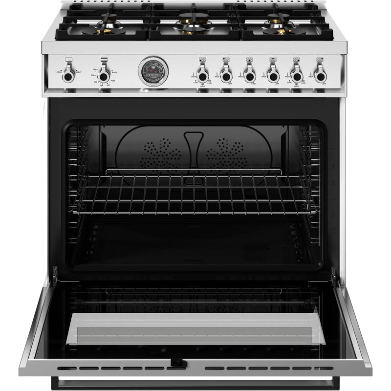 Bertazzoni 36-inch Freestanding Gas Range PRO366BCFGMBIT IMAGE 2