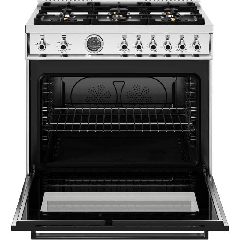 Bertazzoni 36-inch Freestanding Gas Range PRO366BCFGMXT IMAGE 2