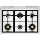 Bertazzoni 36-inch Freestanding Gas Range with 6 Burners PRO366BCFGMXTLP IMAGE 3