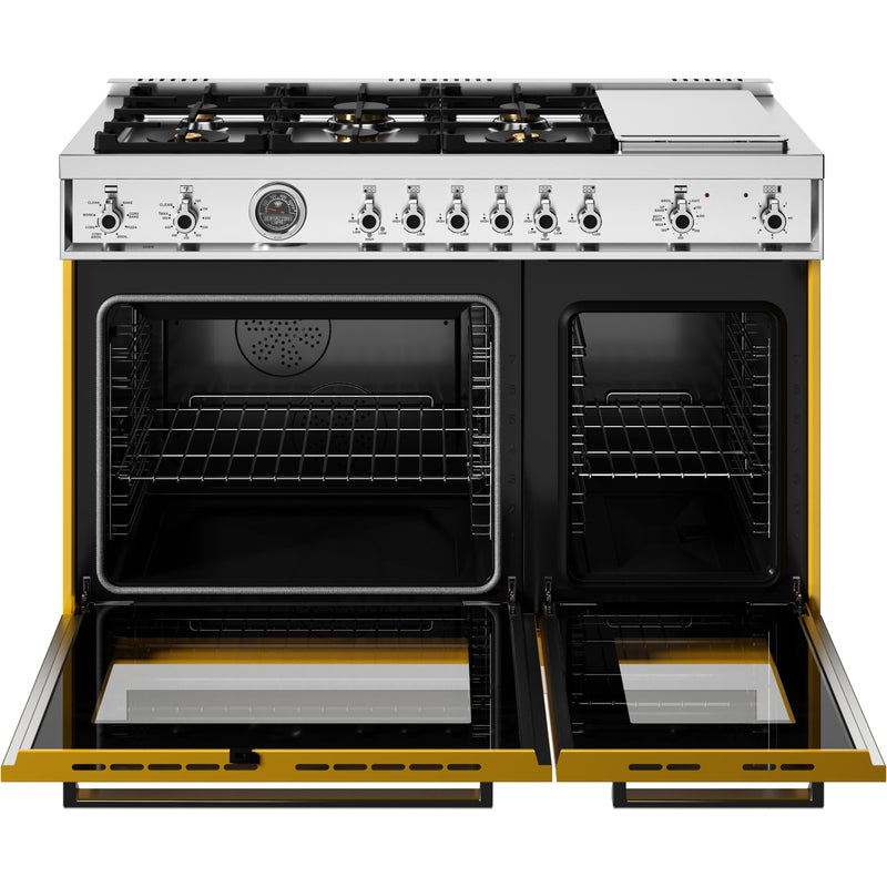 Bertazzoni 48-inch Freestanding Dual-Fuel Range PRO486BTFEPGIT IMAGE 2