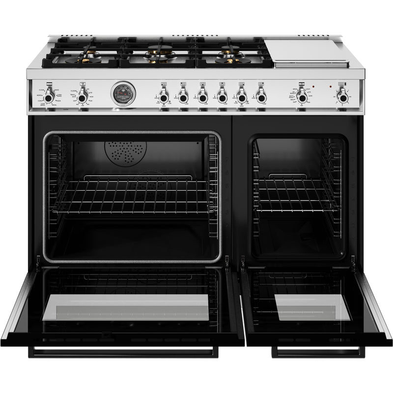 Bertazzoni 48-inch Freestanding Dual-Fuel Range PRO486BTFEPNET IMAGE 2