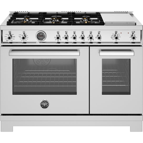 Bertazzoni 48-inch Freestanding Dual-Fuel Range PRO486BTFEPXT IMAGE 1