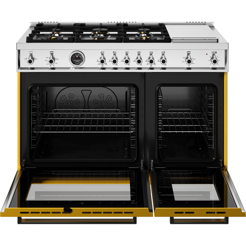 Bertazzoni 48-inch Freestanding Gas Range PRO486BTFGMGIT IMAGE 2