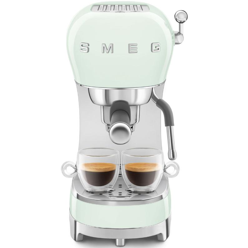 Smeg Retro-Style Manual Espresso Coffee Machine ECF02PGUS IMAGE 9