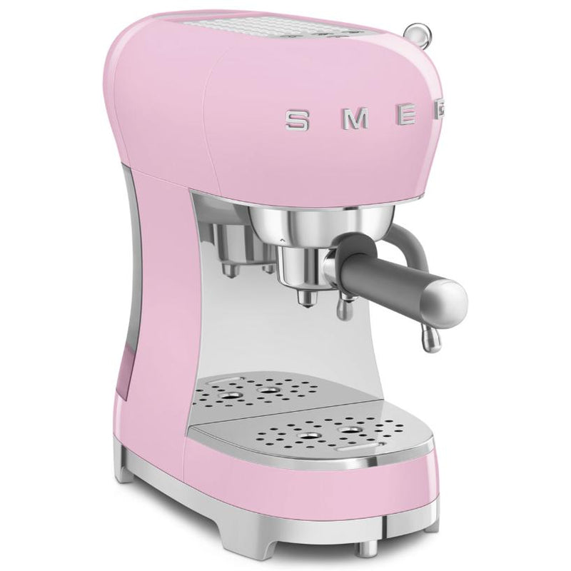 Smeg Retro-Style Manual Espresso Coffee Machine ECF02PKUS IMAGE 4