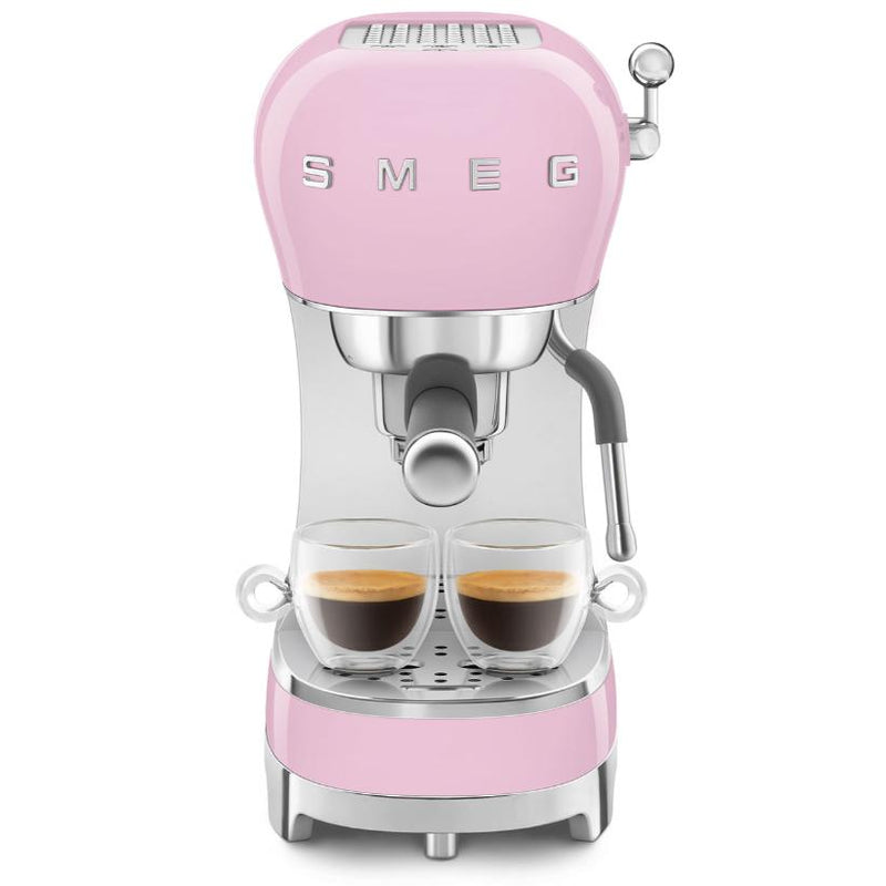 Smeg Retro-Style Manual Espresso Coffee Machine ECF02PKUS IMAGE 6