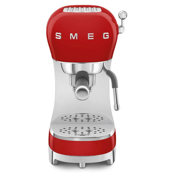 Smeg Retro-Style Manual Espresso Coffee Machine ECF02RDUS IMAGE 1