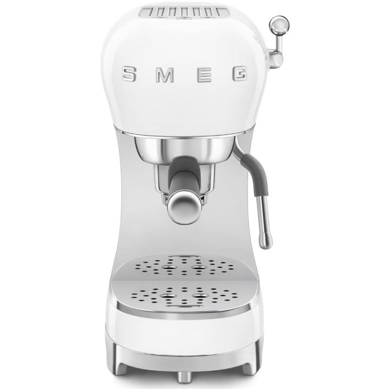 Smeg Retro-Style Manual Espresso Coffee Machine ECF02WHUS IMAGE 1