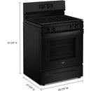  Couleur_Noir -- Whirlpool 30 inch Freestanding Gas Range IMAGE 11