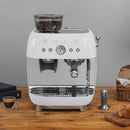  Couleur du fabricant_Blanc -- Smeg Retro Style Manual Espresso Coffee Machine IMAGE 2