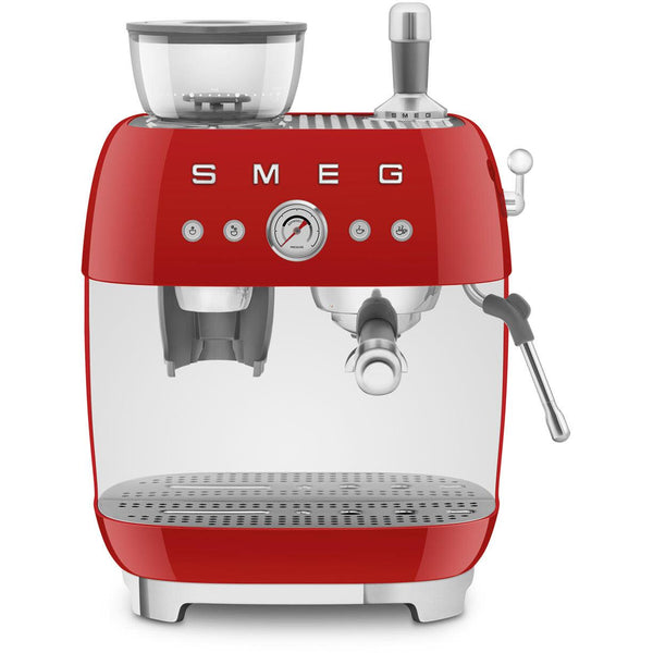 Smeg Retro-Style Manual Espresso Coffee Machine EGF03RDUS IMAGE 1