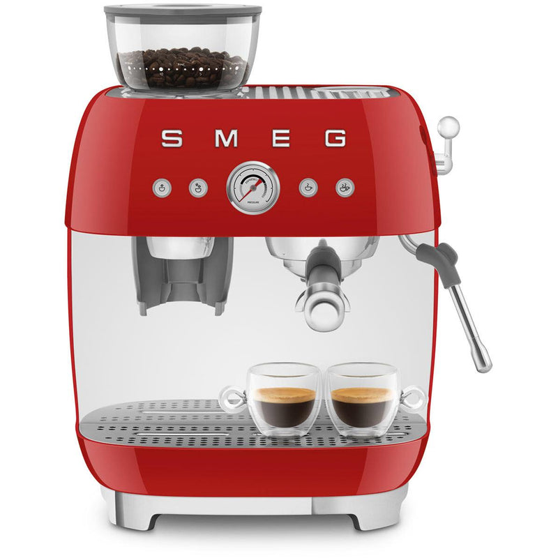 Smeg Retro-Style Manual Espresso Coffee Machine EGF03RDUS IMAGE 3