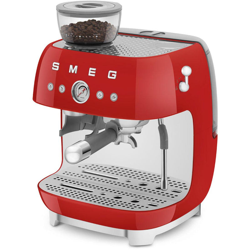 Smeg Retro-Style Manual Espresso Coffee Machine EGF03RDUS IMAGE 4