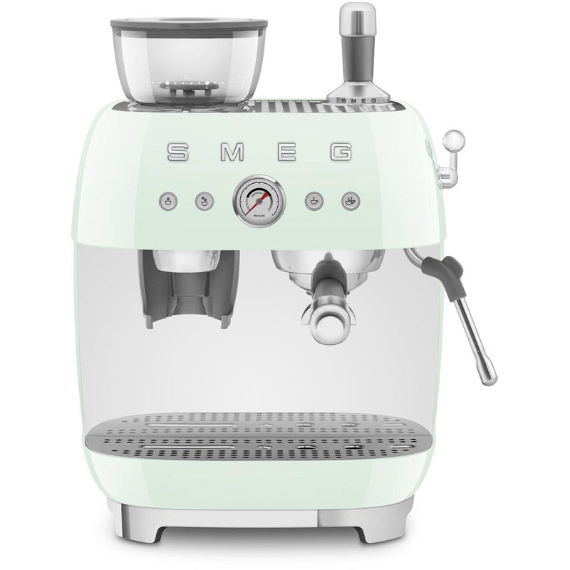 Smeg Retro-Style Manual Espresso Coffee Machine EGF03PGUS IMAGE 1