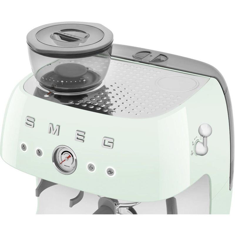 Smeg Retro-Style Manual Espresso Coffee Machine EGF03PGUS IMAGE 5