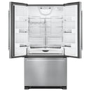  JennAir Noir 36-inch, 21.9 cu. ft. Freestanding French 3-Door Refrigerator with Ice Maker JFFCF72DKM IMAGE 3
