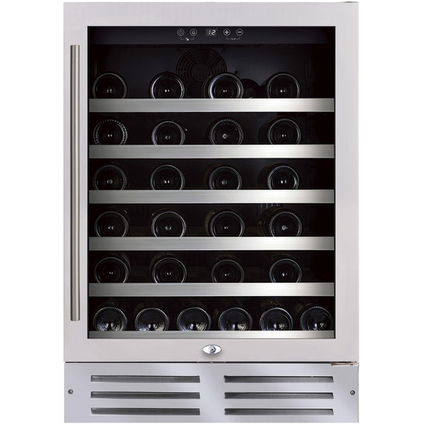 Wine Cell'R 46-Bottle Collection Diamond Wine Cellar with Lock WC46SSTSZ6 IMAGE 1