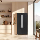 Forno 33-inch, 15.6 cu.ft. Freestanding Side-by-Side Refrigerator with LED Display on Door FFRBI1805-33BLK IMAGE 14