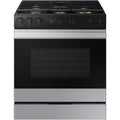  Couleur_Acier inoxydable -- Samsung 6.0 cu. ft. Bespoke Smart Slide In Gas Range IMAGE 1