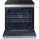  Samsung 6.3 cu. ft. Bespoke Smart Slide-In Induction Range NSI6DG9300SR/AC IMAGE 3