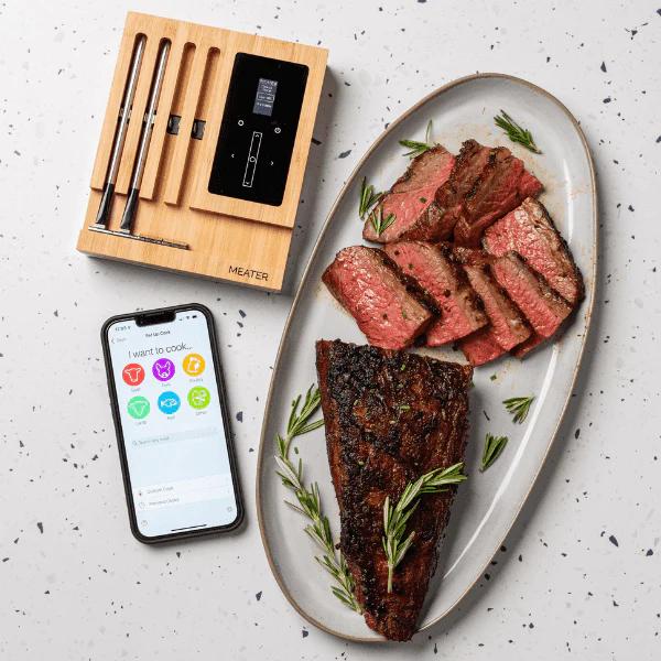 Meater MEATER Block - 4-Probe WiFi Smart Meat Thermometer OSC-MT-MB01 IMAGE 4