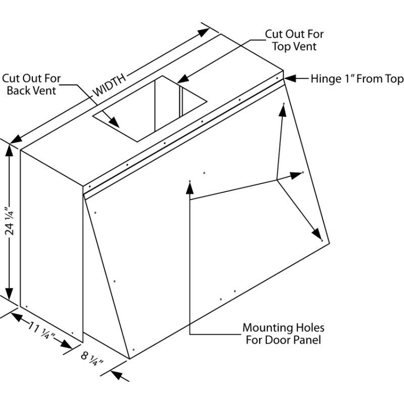  Vent-A-Hood 48-inch Wall Mount Range Hood TLH248SSSP IMAGE 2