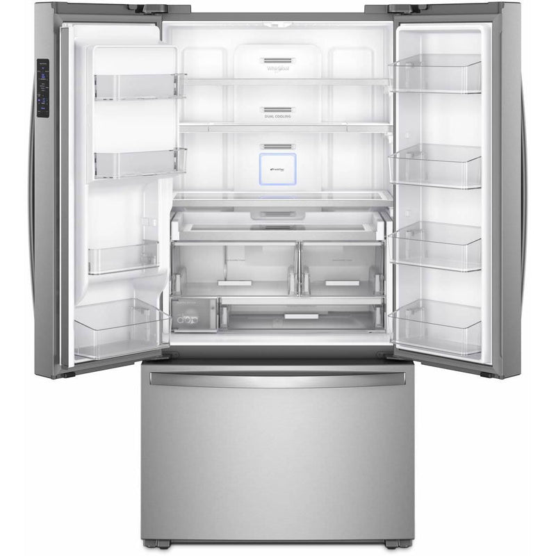 Whirlpool 36-inch, 23.8 cu. ft. Counter-Depth French 3-Door Refrigerator WRFC9636RZ IMAGE 3