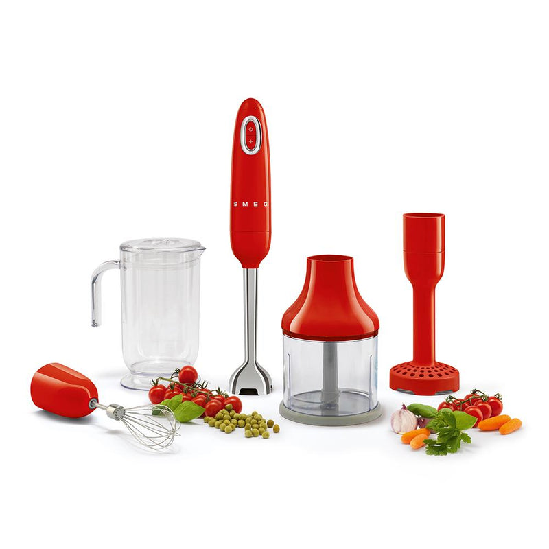 Smeg Smeg 50's Retro Style Aesthetic Hand Blender and Accessories Set HBF22RDUS IMAGE 13