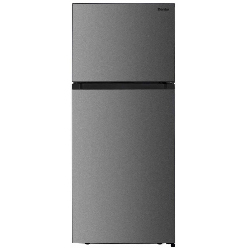 Danby 28-inch, 18 cu. ft. Freestanding Top Freezer Refrigerator DFF176B1SLDB IMAGE 1