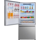 Forno 31-inch, 17.2 cu. ft. Counter-Depth Bottom Freezer Refrigerator with Interior Ice Maker FFFFD1786-31S IMAGE 2