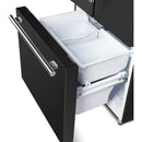 Forno 30-inch, 17.5 cu. ft. Counter-Depth French 3-Door Refrigerator with Interior Ice Maker FFFFD1974-31BLK IMAGE 9