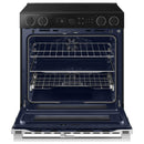  Samsung 30-inch Slide-in Electric Range with Wi-Fi NSE6DG8550SRAC IMAGE 4