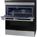  Samsung 30-inch Slide-in Induction Range with Wi-Fi NSI6DG9550SRAC IMAGE 10