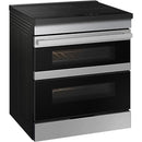  Samsung 30-inch Slide-in Induction Range with Wi-Fi NSI6DG9550SRAC IMAGE 4