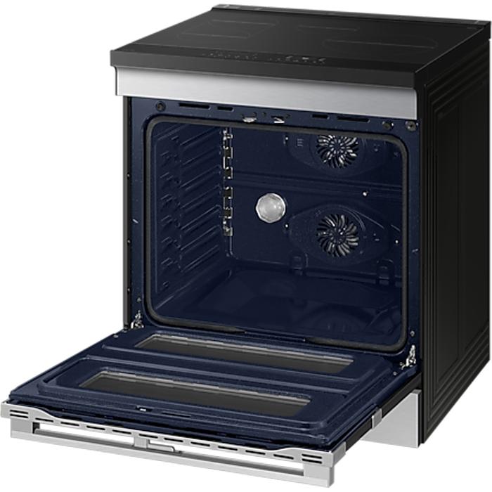  Samsung 30-inch Slide-in Induction Range with Wi-Fi NSI6DG9550SRAC IMAGE 7