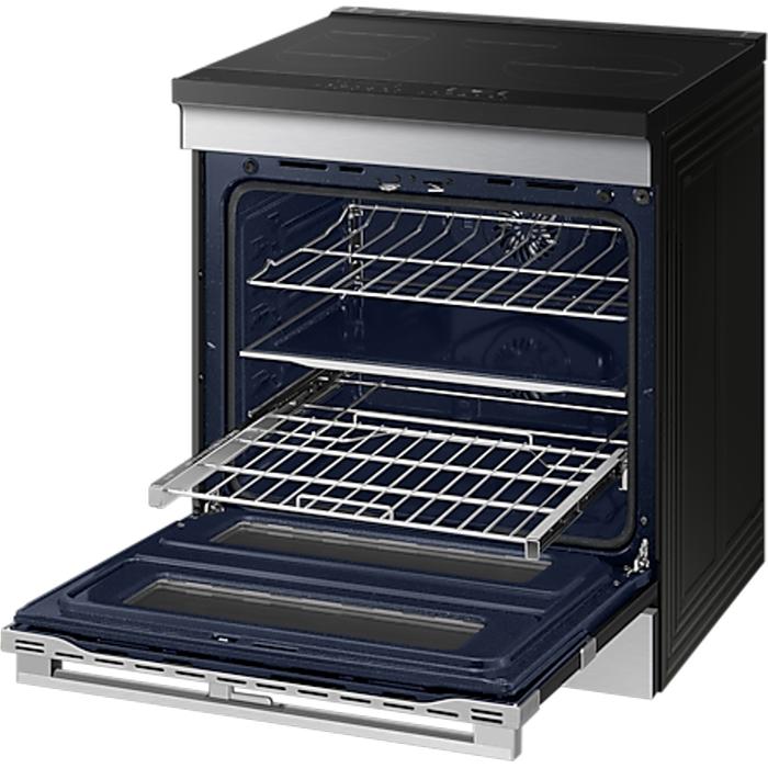  Samsung 30-inch Slide-in Induction Range with Wi-Fi NSI6DG9550SRAC IMAGE 8