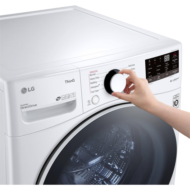 LG 5.2 cu.ft. Front Loading Washer with ColdWash™ Technology WM3600HWABF IMAGE 12