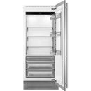  Smeg 36-inch, 21.54 cu. ft. All Refrigerator RSDU36RX IMAGE 1